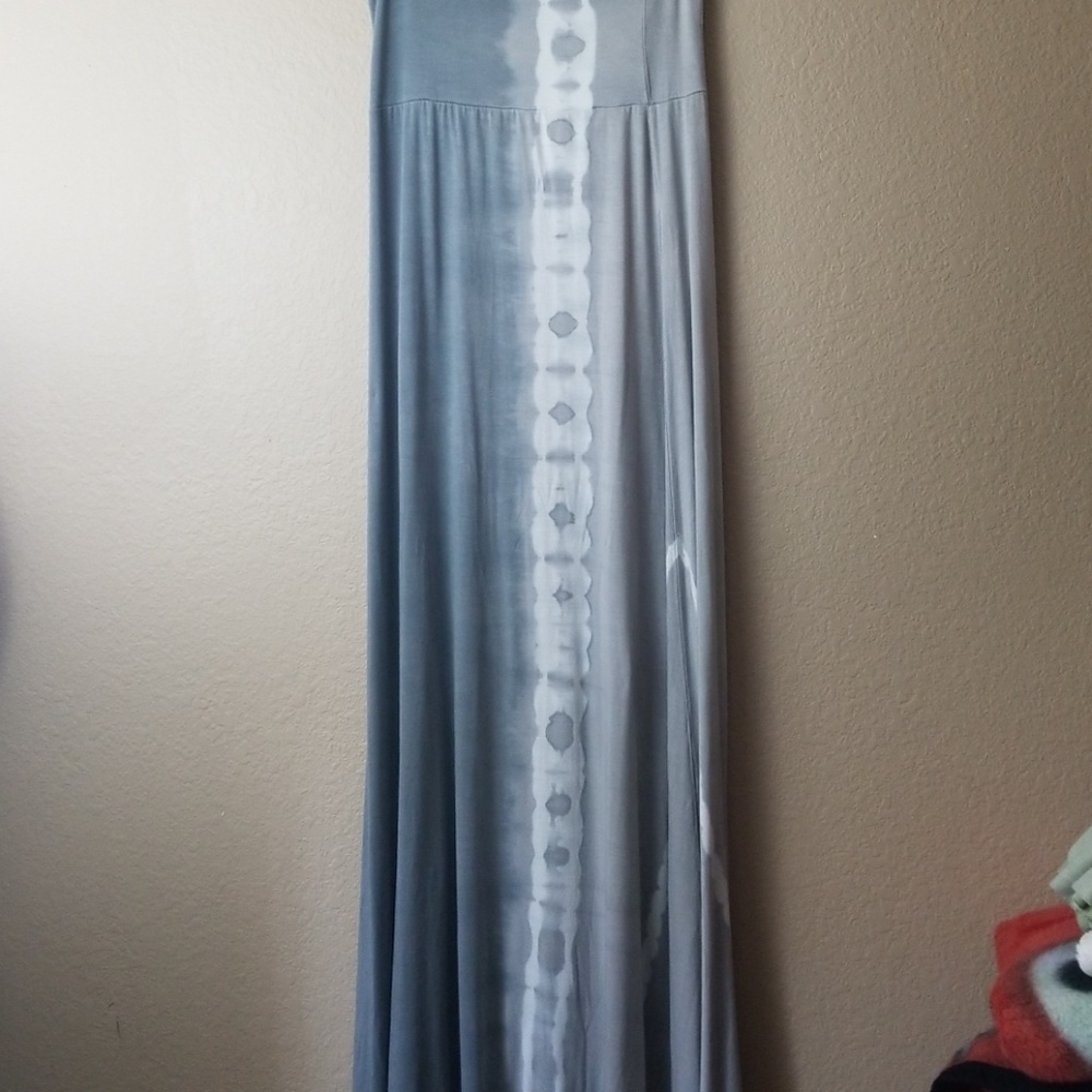 Tie dyed soft maxi